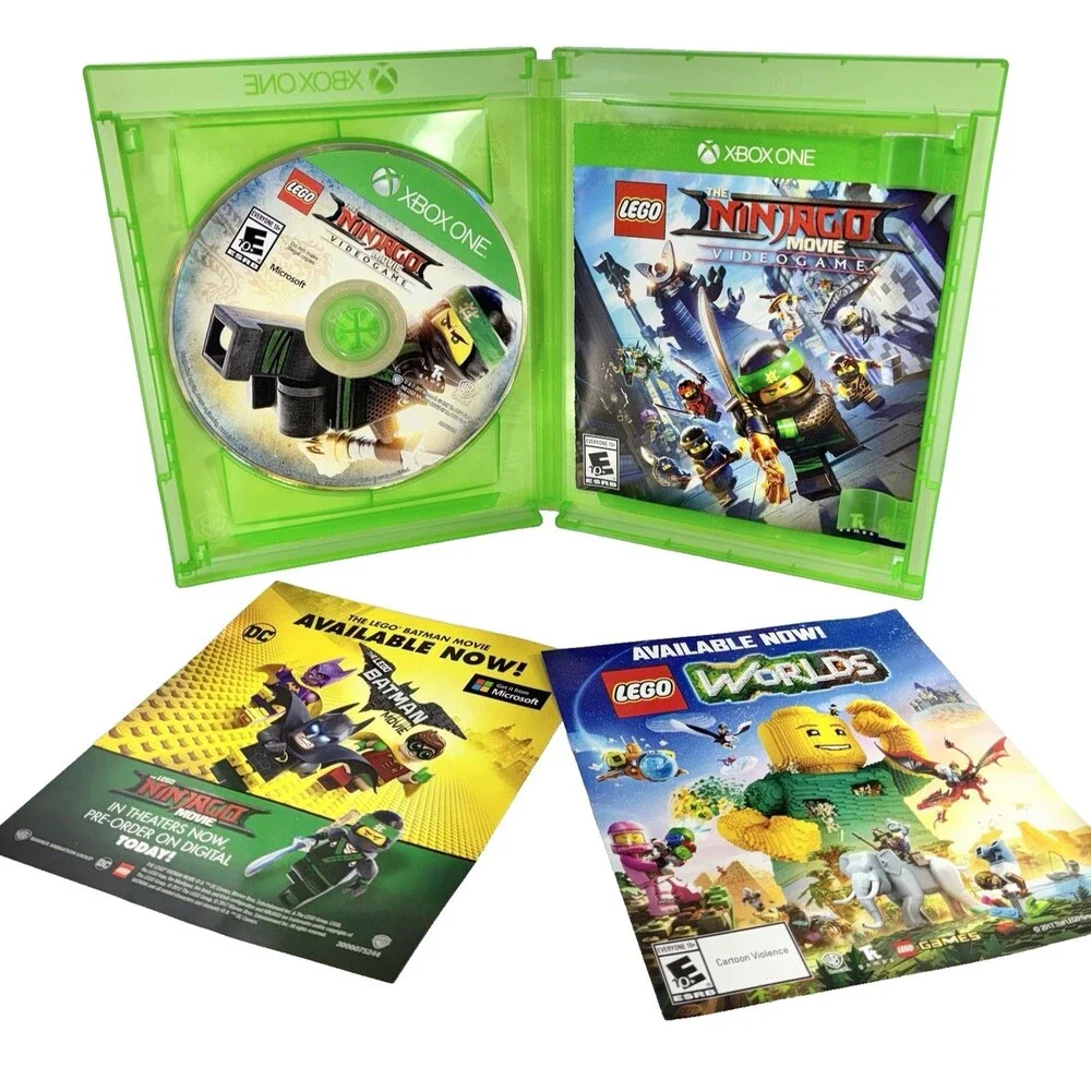 Lego The Ninjago Movie Videogame 2017 Xbox One Complete with Manual & Inserts